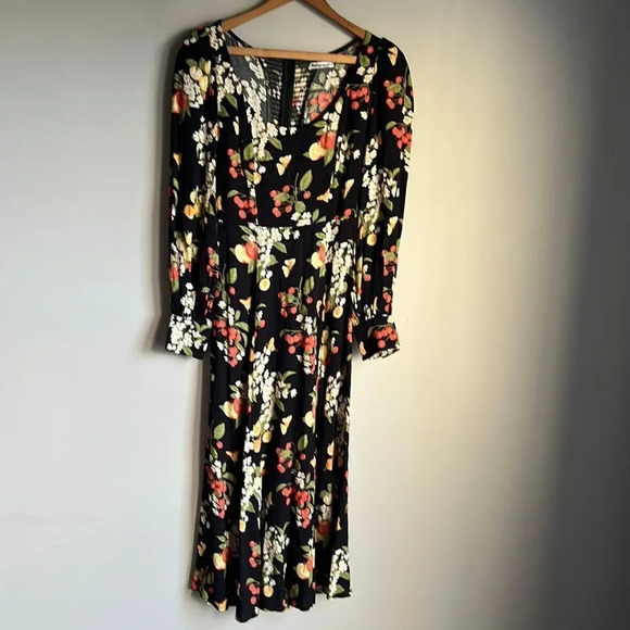 Reformation Alessi Fruit Print Midi Dress - Picture 3 of 13